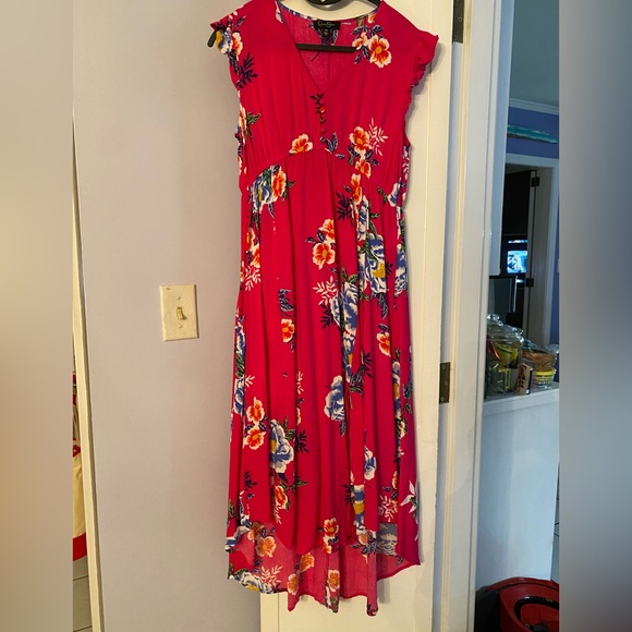 Jessica Simpson Pink Floral Dress - Picture 3 of 15